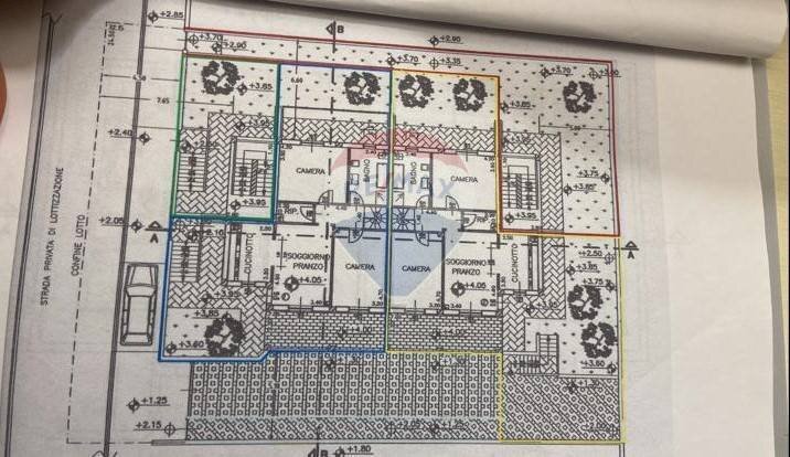 Pianta 2D - Independent house Rosignano Marittimo - floor plans 1