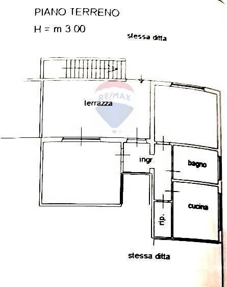 Pianta 2D - Semi-detached house Rosignano Marittimo - floor plans 1