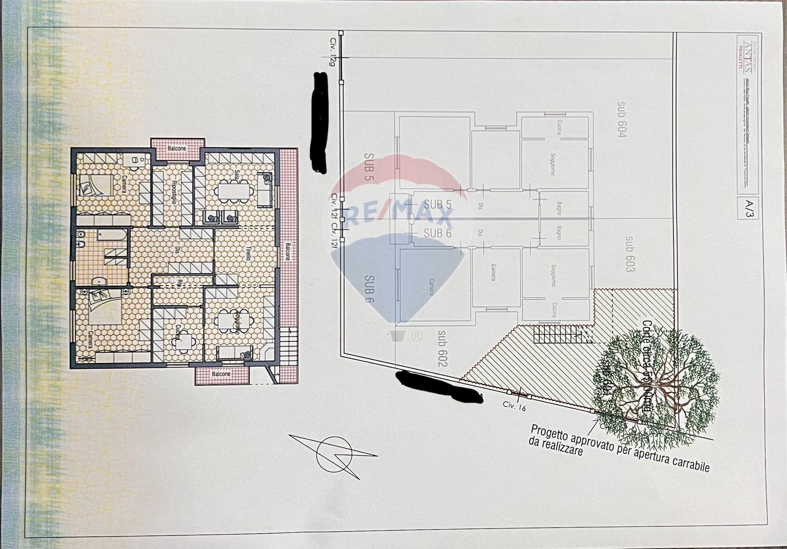 Pianta 2D - Appartamento Cecina - planimetria 1