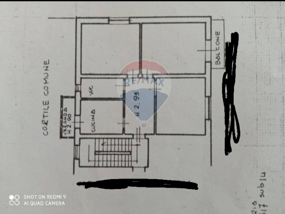 Pianta 2D - Appartamento Piombino - planimetria 1
