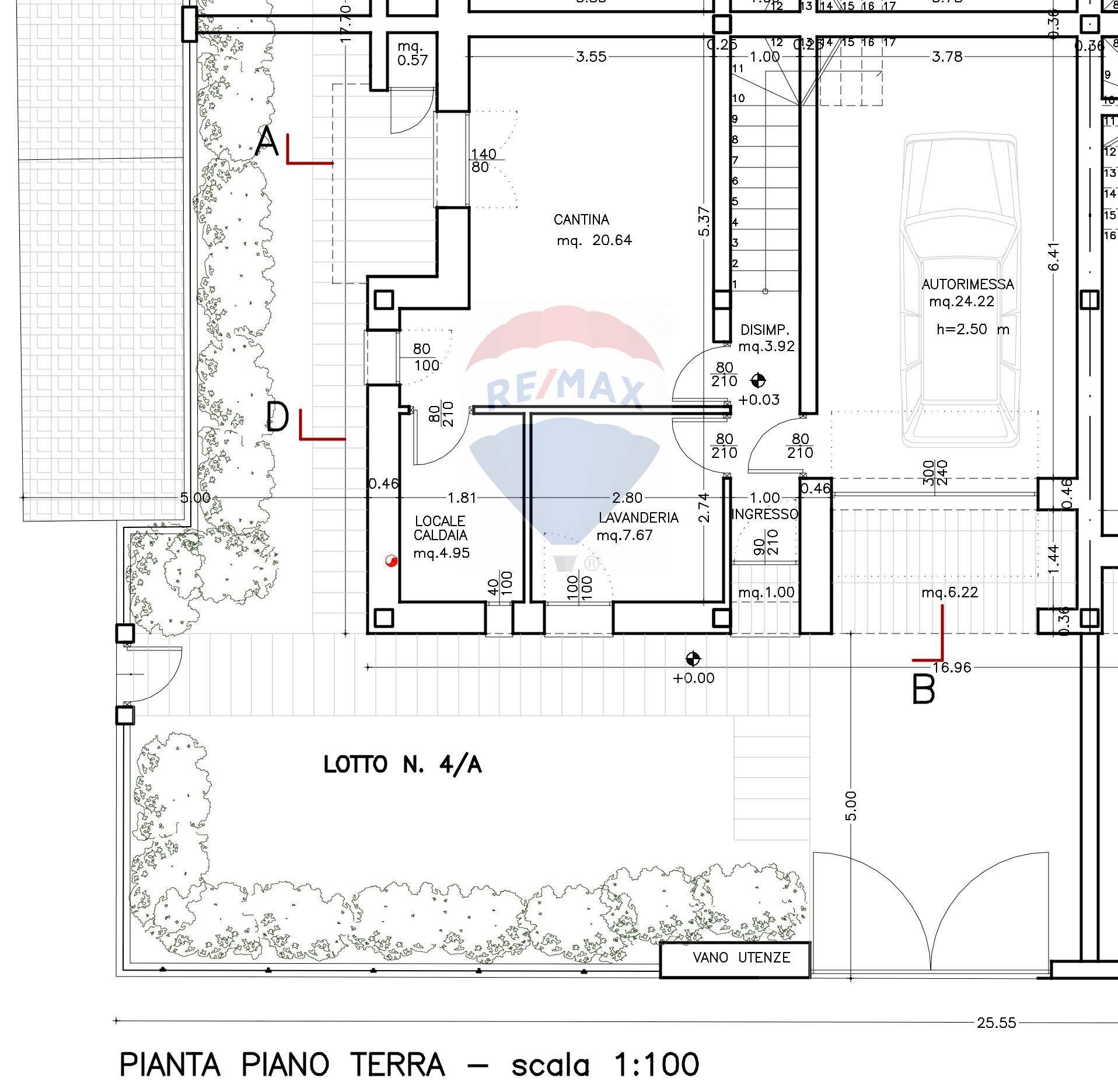 Pianta 2D - Villa a Schiera Via Pirandello
 
27, Brescello - planimetria 1