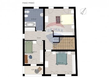 Pianta 2D - Casa semi indipendente Via Pomara
 
28, Gazzuolo - foto 42