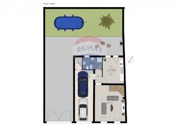 Pianta 2D - Casa semi indipendente Via Pomara
 
28, Gazzuolo - foto 43