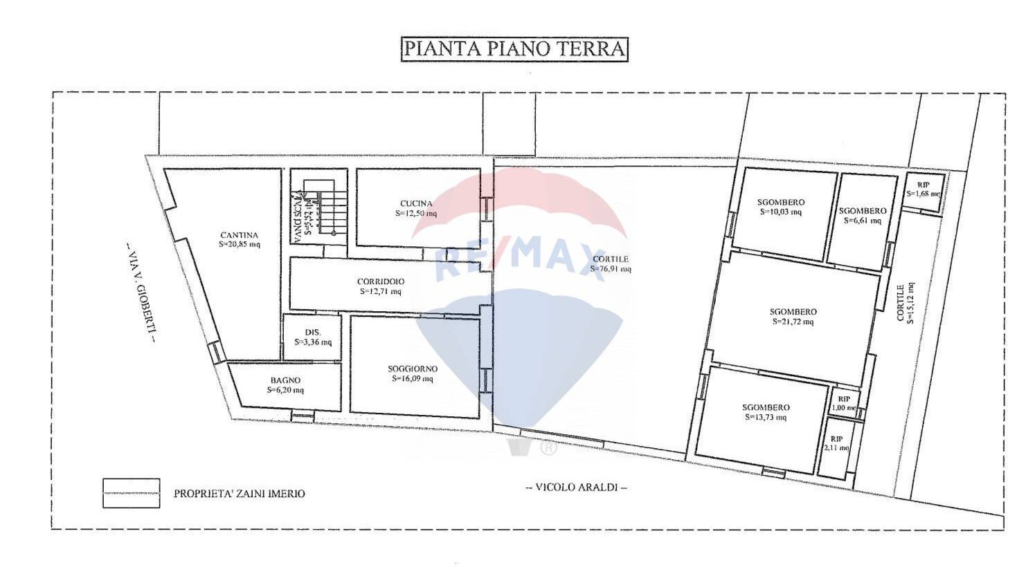 Pianta 2D - Casa semi indipendente Via Araldi
 
1, Casalmaggiore - planimetria 1