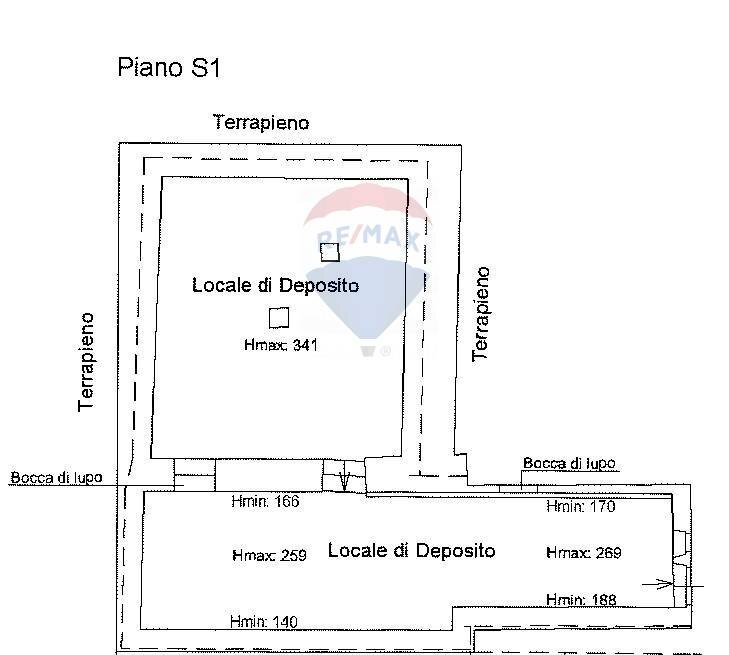 Pianta 2D - Casa indipendente San Demetrio ne' Vestini - planimetria 1