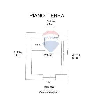 Pianta 2D - Locale Commerciale Vico Campagnari
 
29, Napoli - planimetria 1