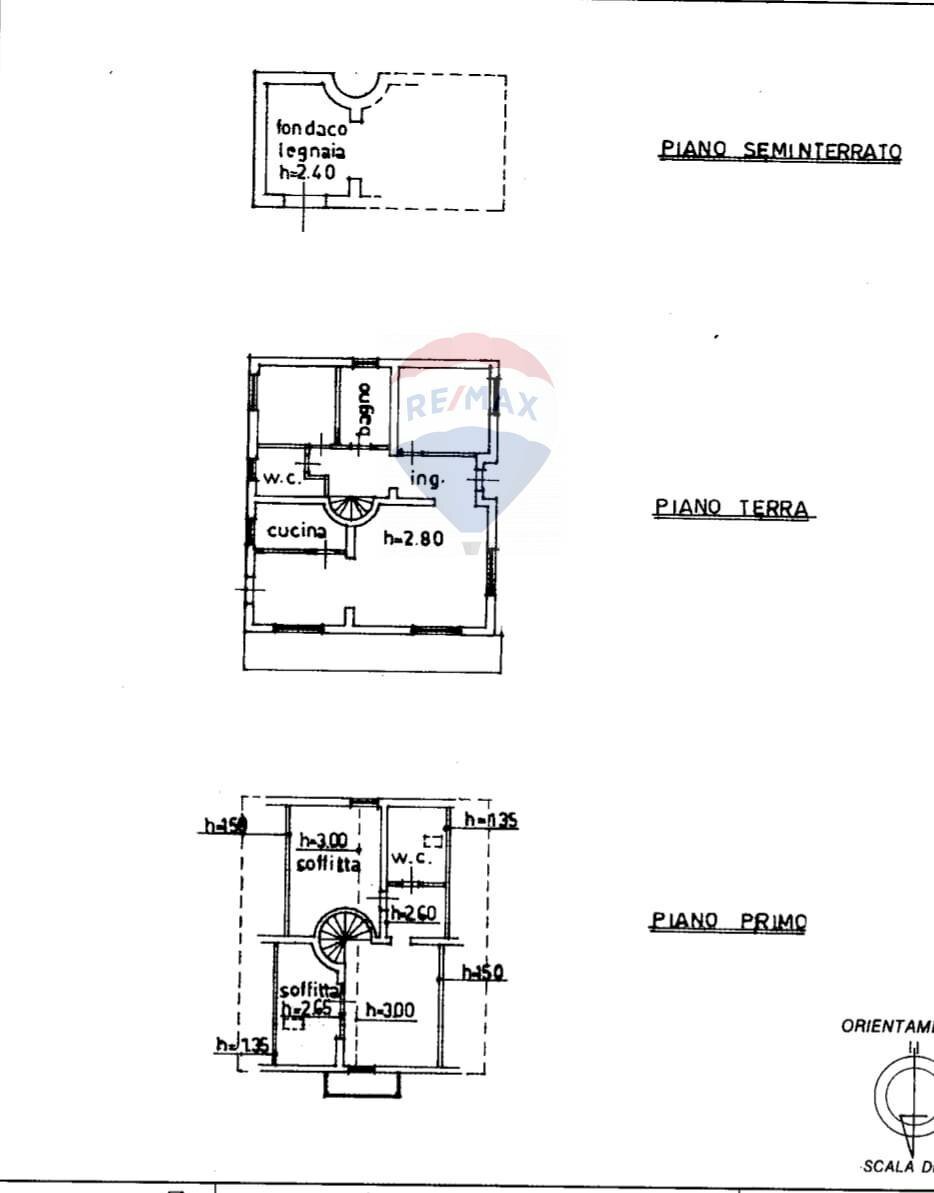 Pianta 2D - Villa C/DA VERSANTE AL BOSCO, Carpineto della Nora - floor plans 1