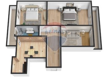 prospetto 3d - Appartamento Via San Donato
 
13, Pescara - foto 28