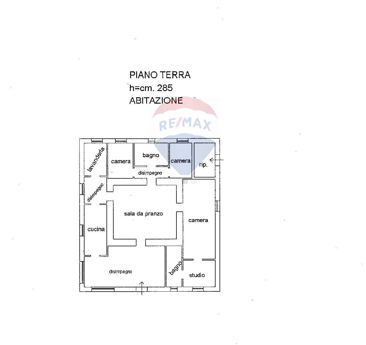 Pianta 2D - Villa Contrada Calma
 
38, Vieste - planimetria 1