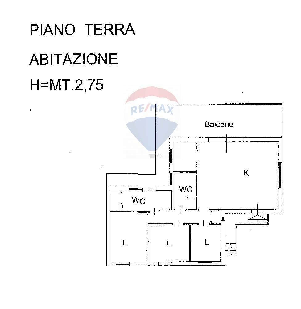 Pianta 2D - Villa Località Macchia di Mauro, Vieste - planimetria 1