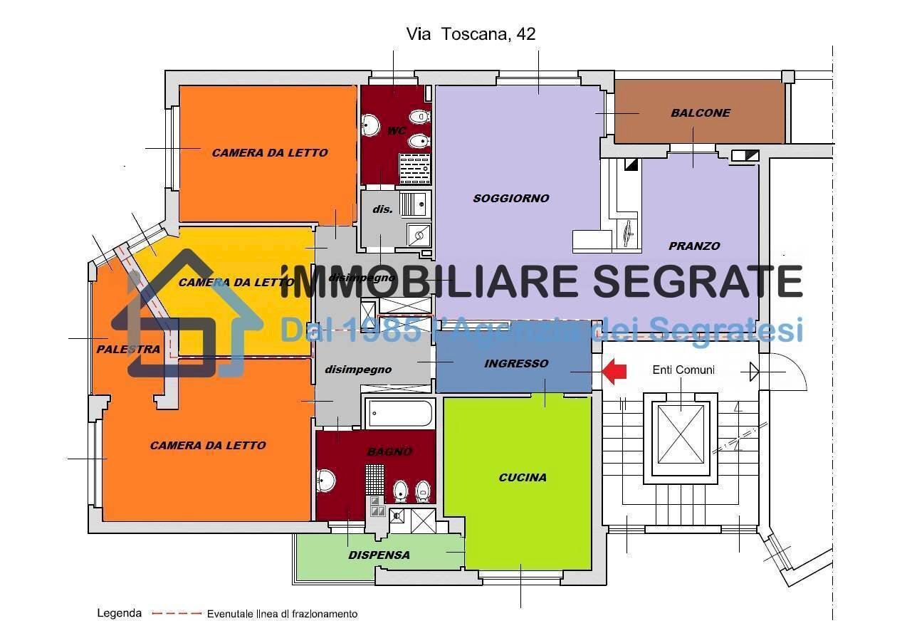 Foto 2 - Quadrilocale Via Toscana
42, Segrate - foto 2