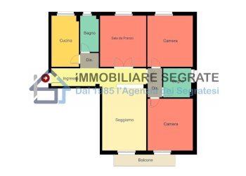 Foto 2 - Quadrilocale via papa giovanni XIII
 
9, Segrate - foto 2