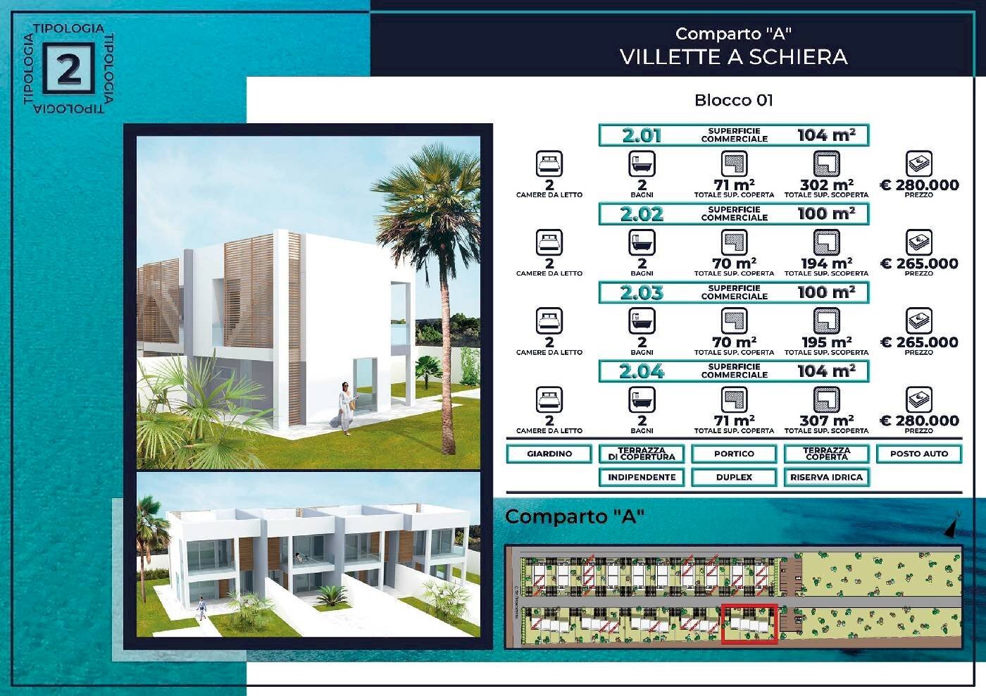 Foto 3 - Villa via bove marino
 
1, Noto - floor plans 1
