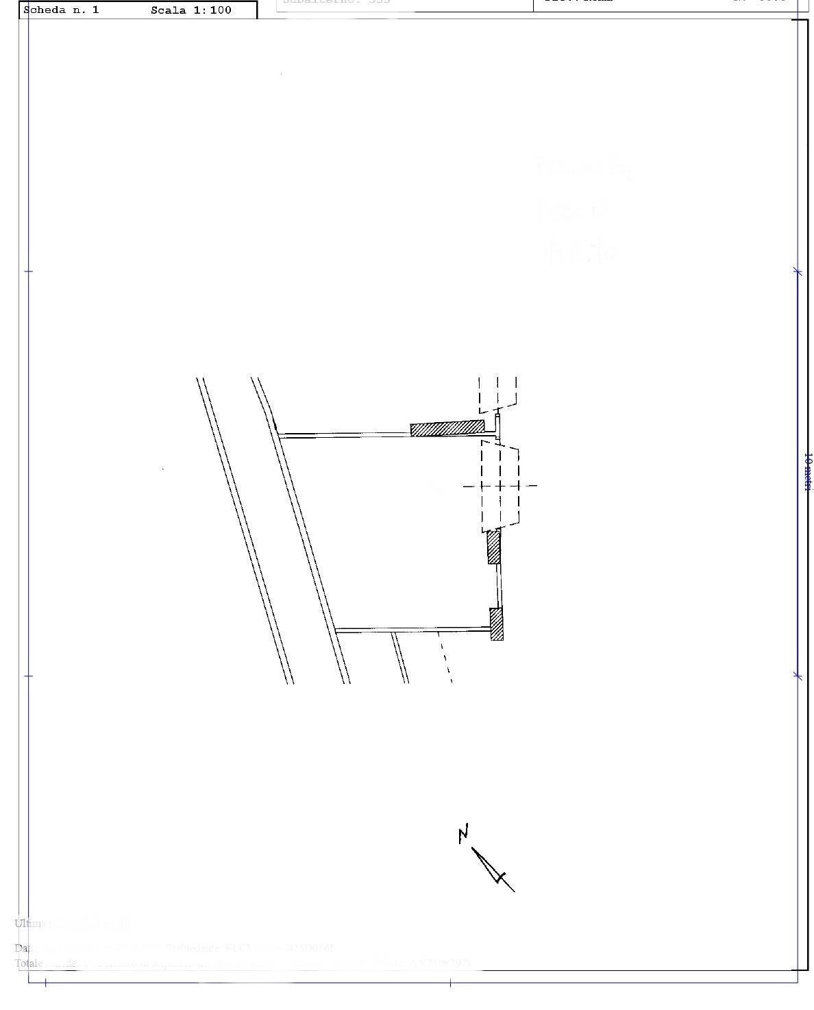 Foto 18 - Box Via Di San Filippo Martire, Roma - planimetria 1