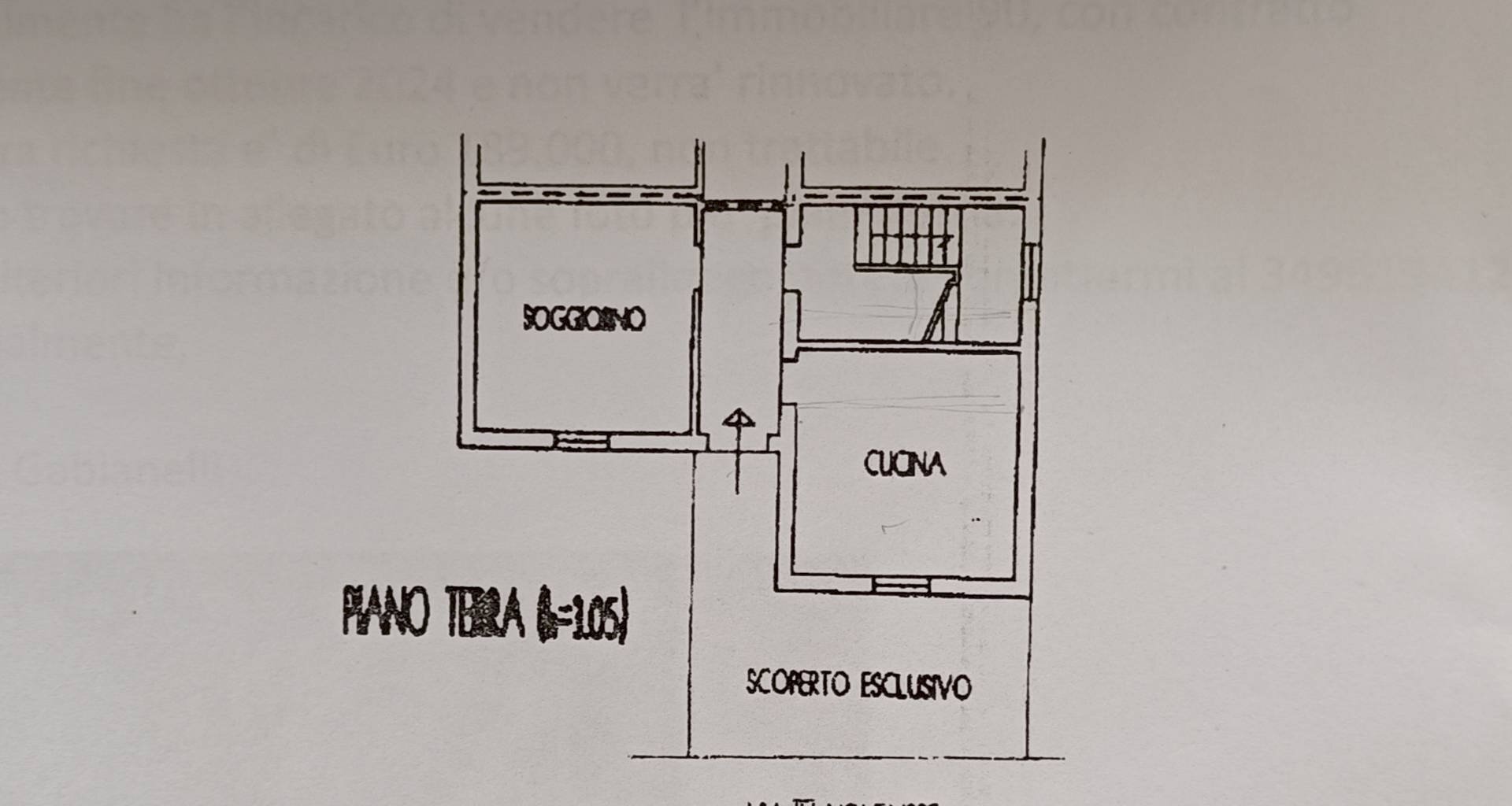 Foto 19 - Appartamento Fano, Fano - planimetria 1