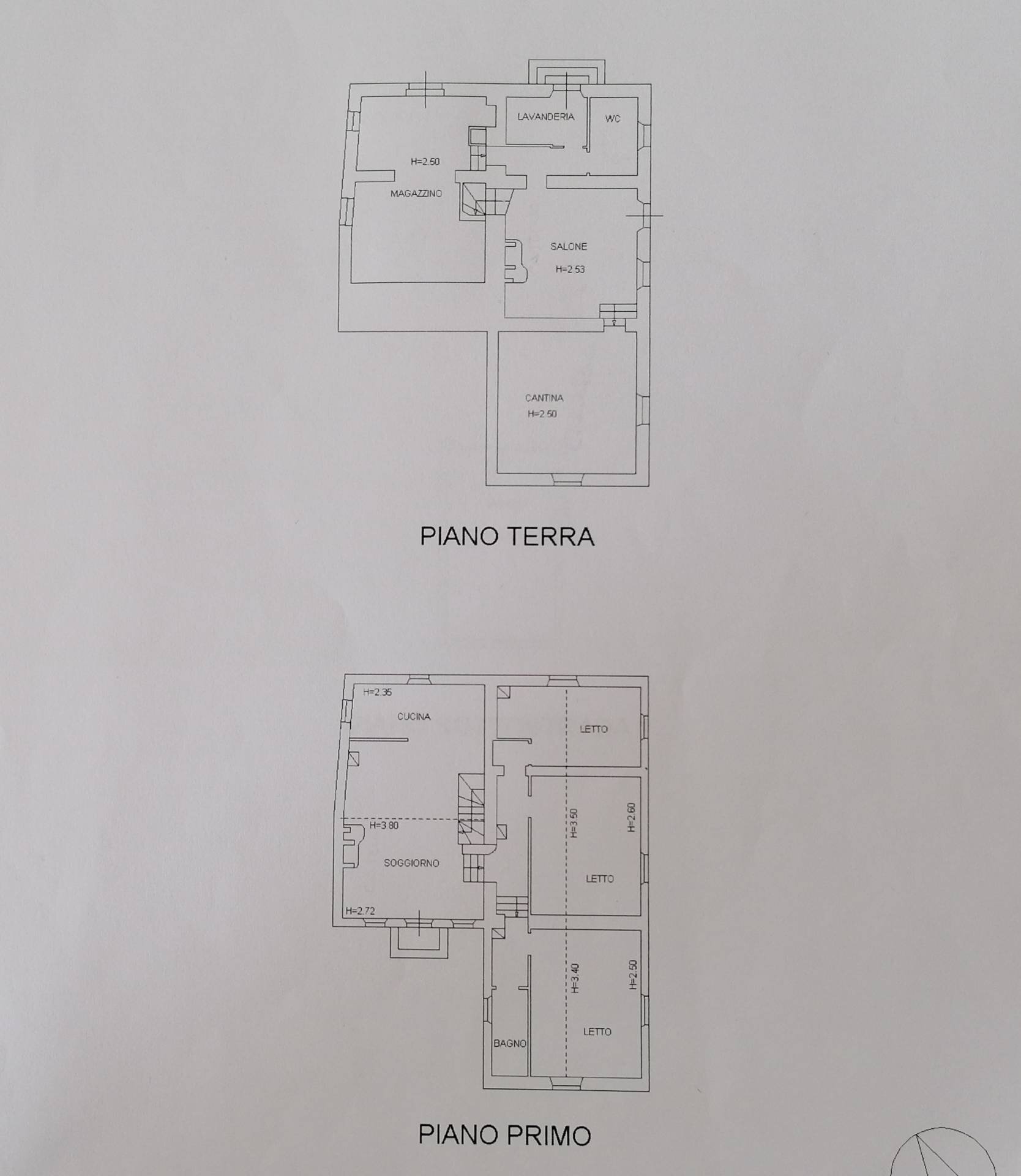 Foto 42 - Rustico S. Anna, Cartoceto - planimetria 1
