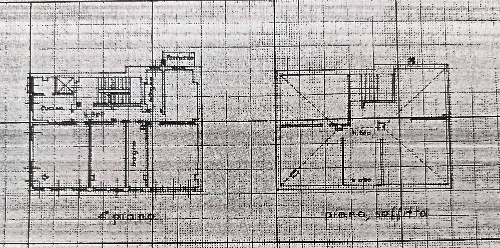 Foto 20 - Four-room apartment La Liscia, Fano - floor plans 1
