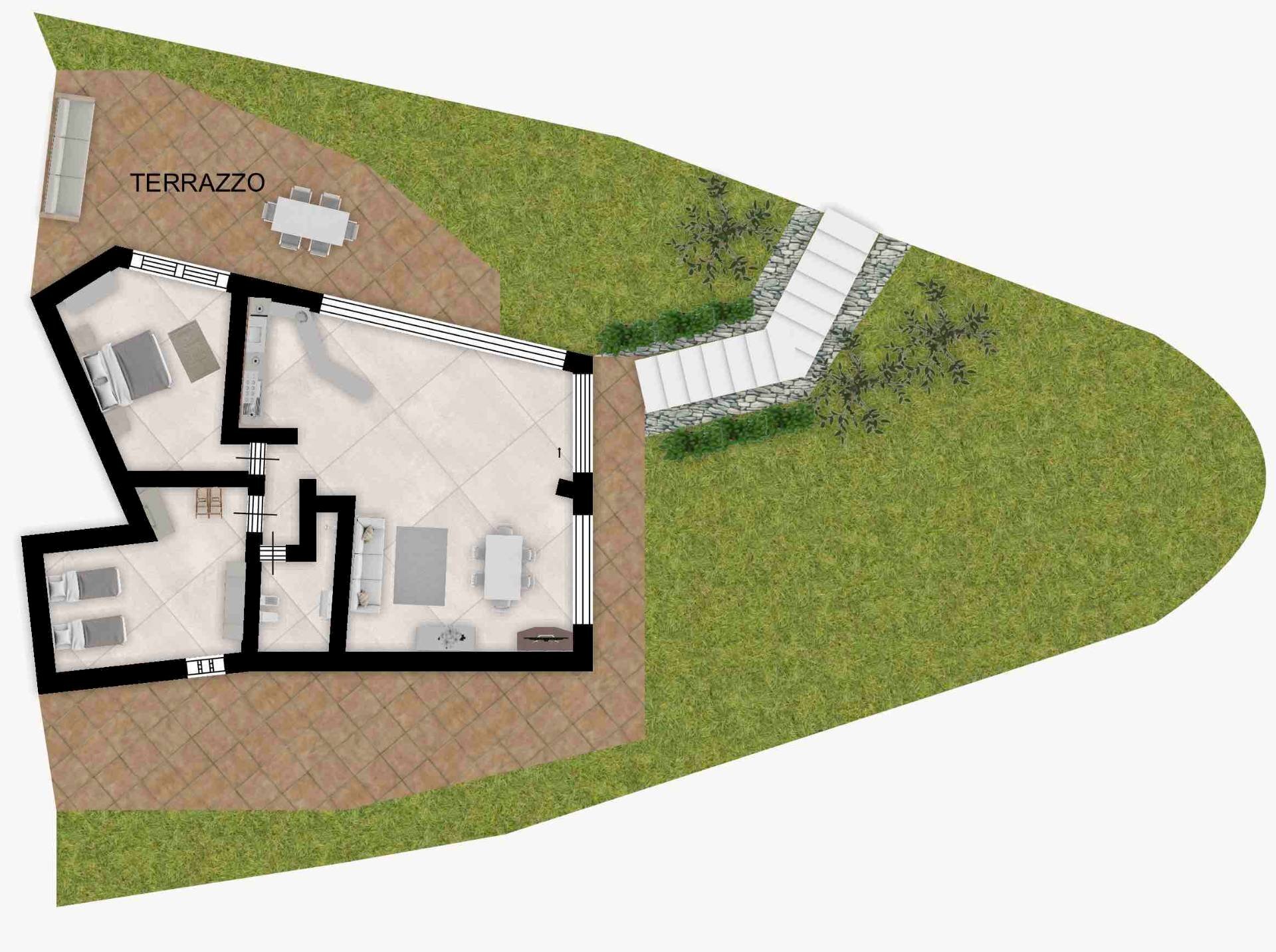 Foto 25 - Appartamento Via Dell'Ancora Porto Cervo
 
snc, Arzachena - planimetria 1