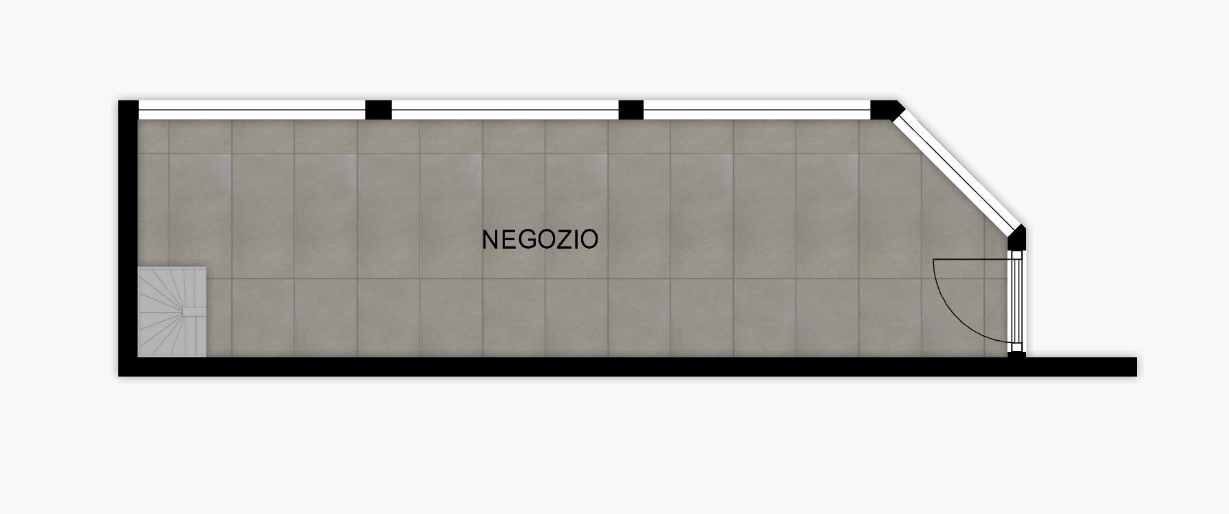 Foto 27 - Locale Commerciale Viale Aldo Moro, Olbia - planimetria 1