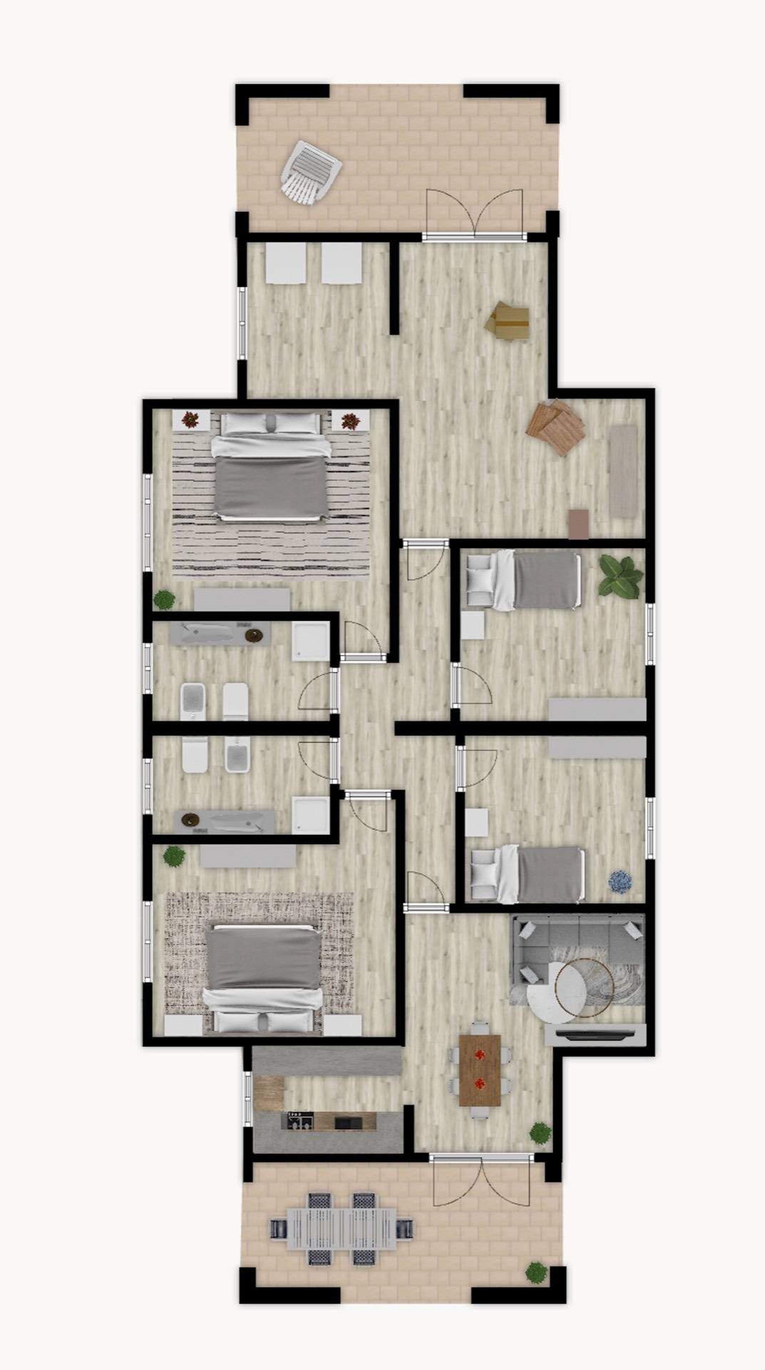 Foto 5 - Rustic Loc. Jaga ETZA
 
SNC, Torpè - floor plans 1