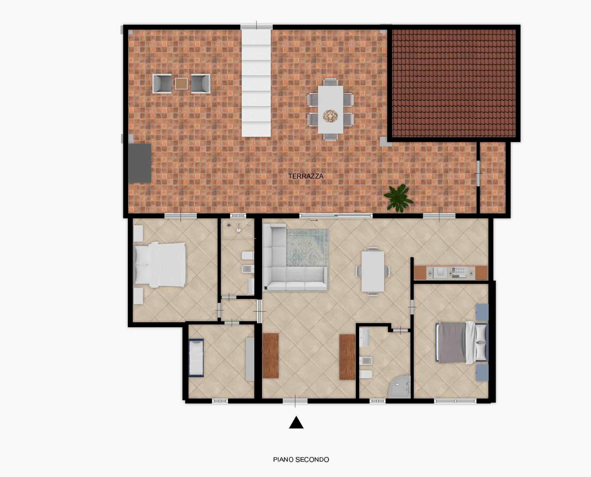 Foto 34 - Four-room apartment Loc. Vigna Marina - Porto
 
APP.V 208, Santa Teresa Gallura - floor plans 1