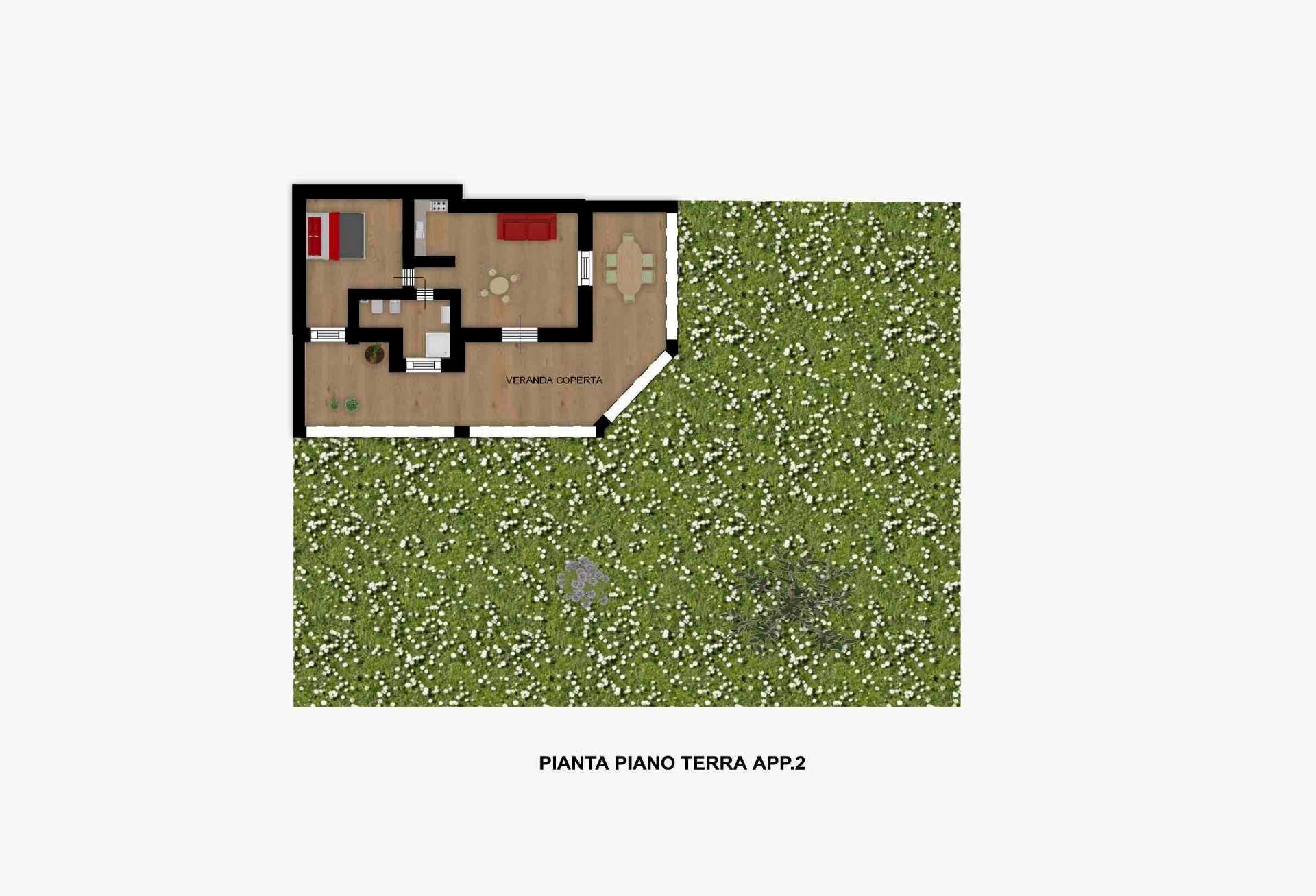 Foto 45 - Commercial Activity Via Campu, Telti - floor plans 1