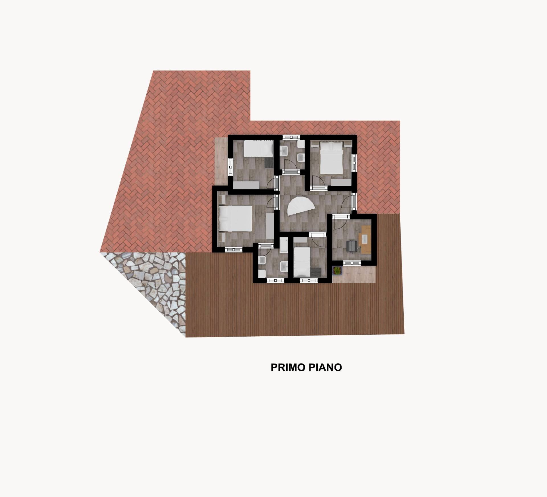 Foto 73 - Villa La Caletta loc. lolotta, Siniscola - planimetria 1