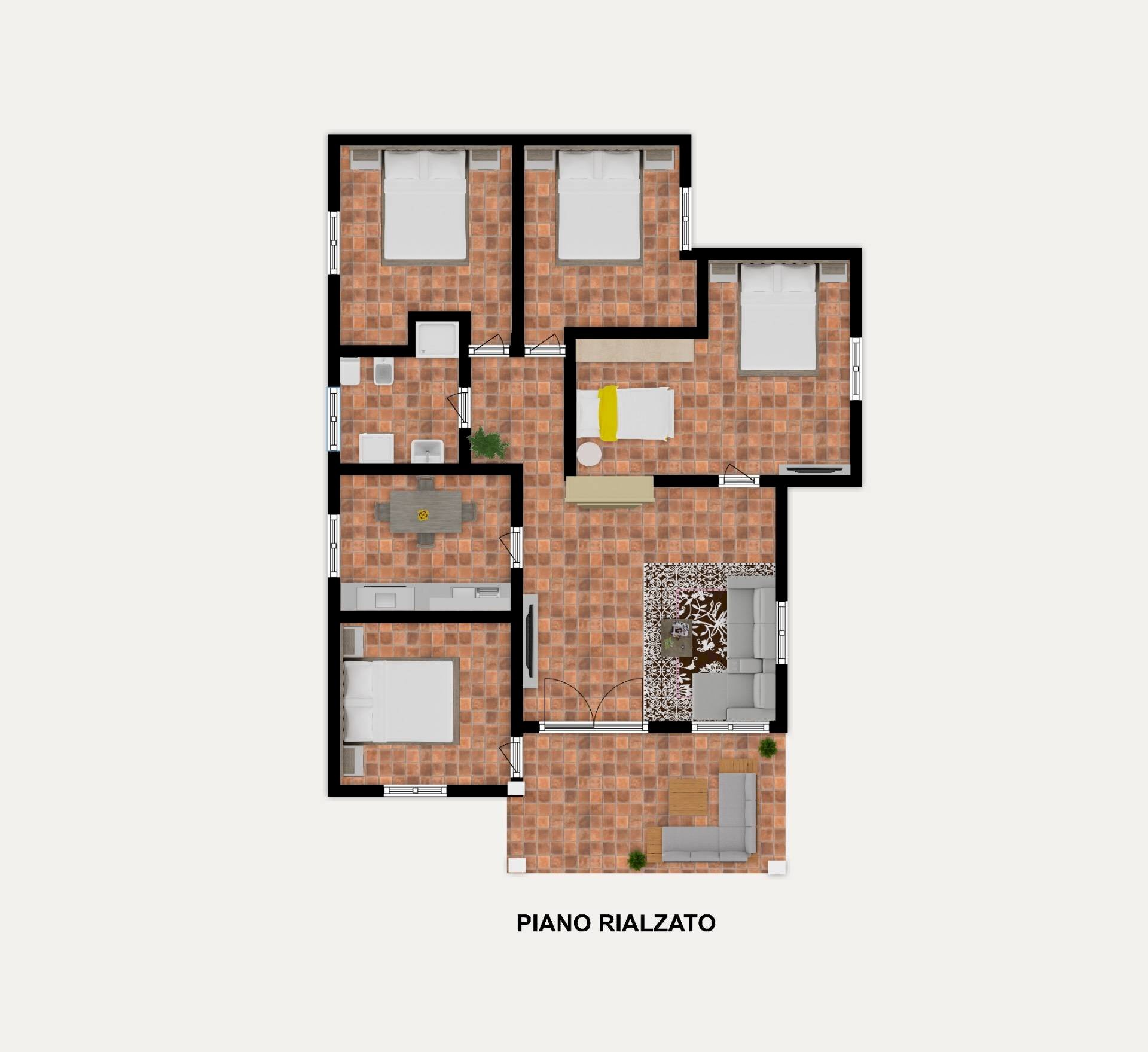 Foto 44 - Villa Loc. Li Scopi, San Teodoro - planimetria 1