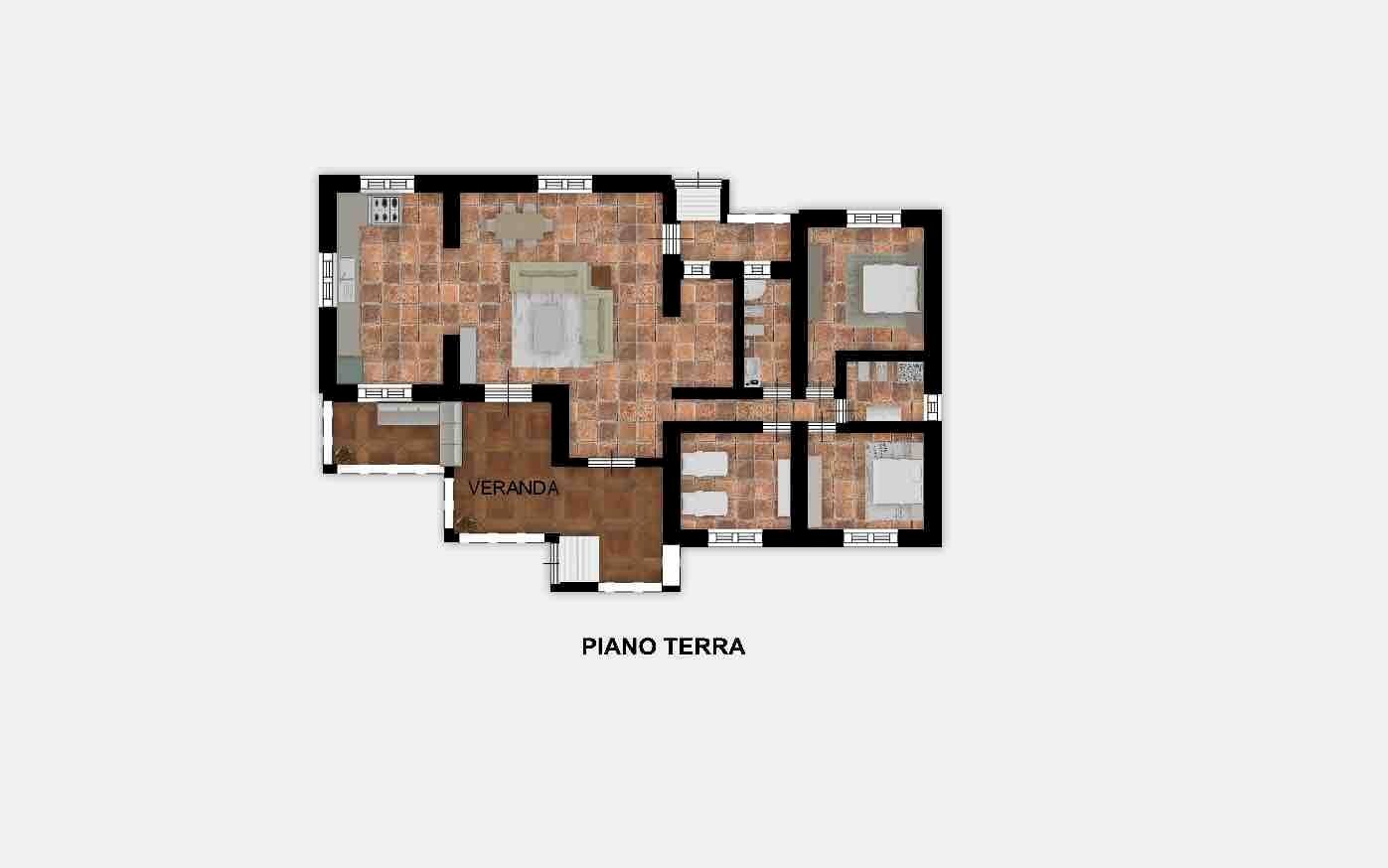 Foto 41 - Villa Loc. Barrabsa, Palau - planimetria 1