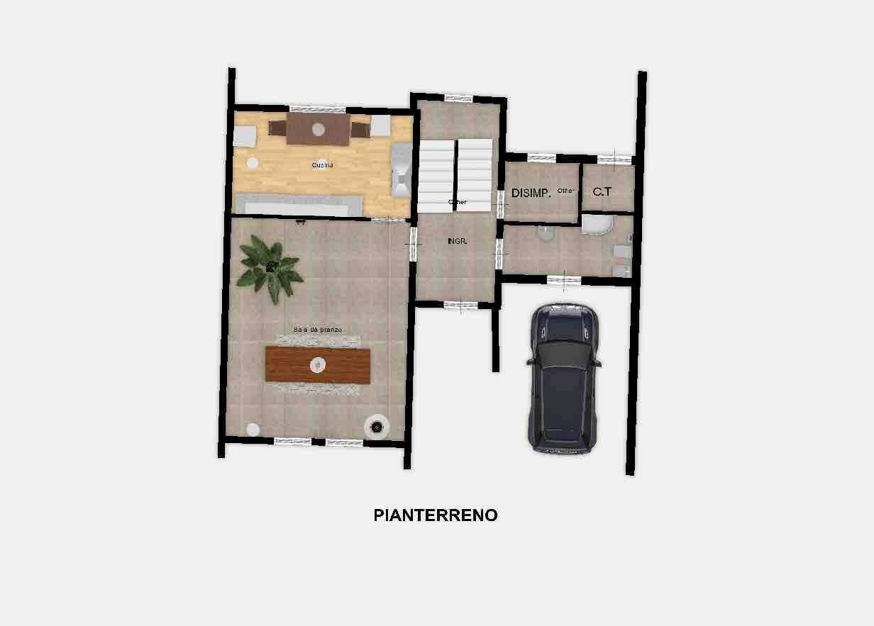 Foto 19 - Terreno edificabile Via Pira Michelangelo, Oschiri - planimetria 1