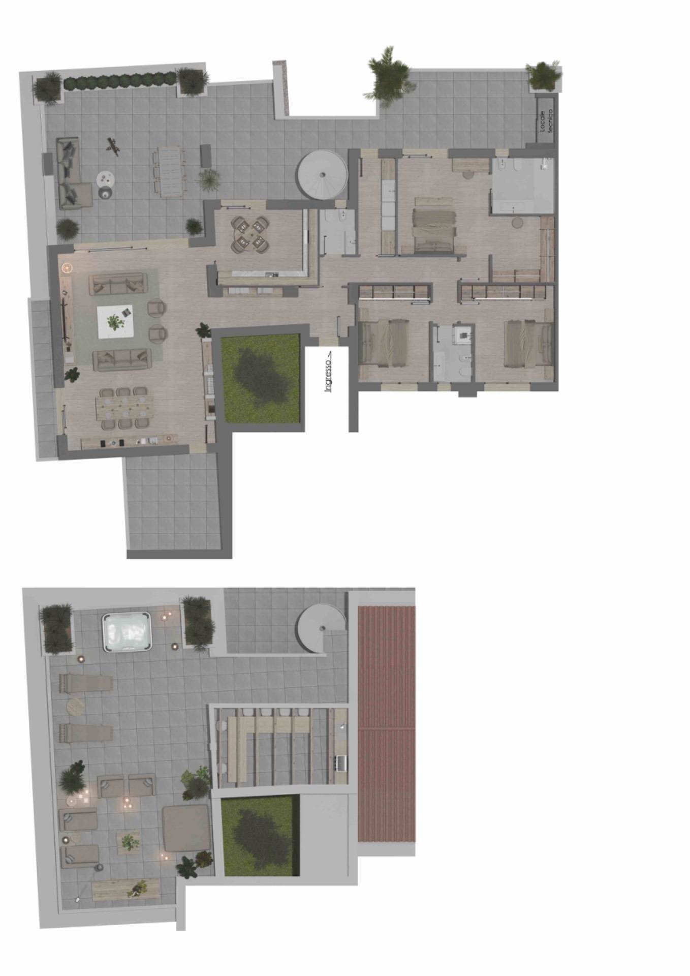 Foto 20 - Appartamento Via Copenaghen, Olbia - planimetria 1