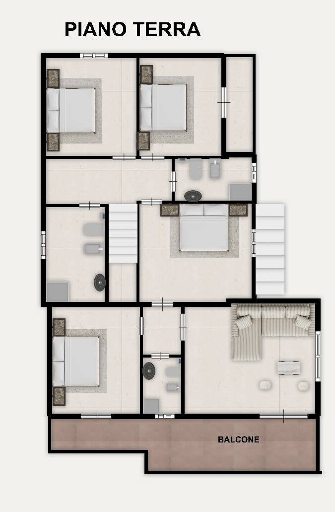 Foto 55 - Villa Via Salaris, Arzachena - planimetria 1