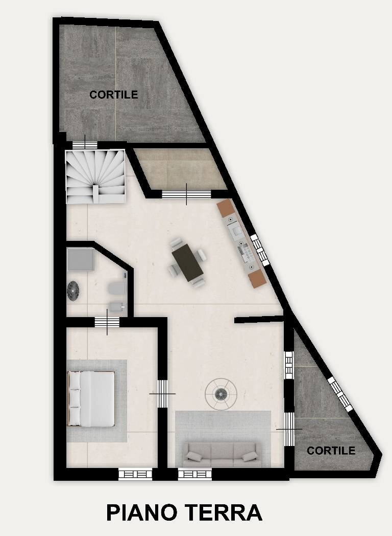 Foto 34 - Villa a Schiera Via Saraghino, Olbia - planimetria 1