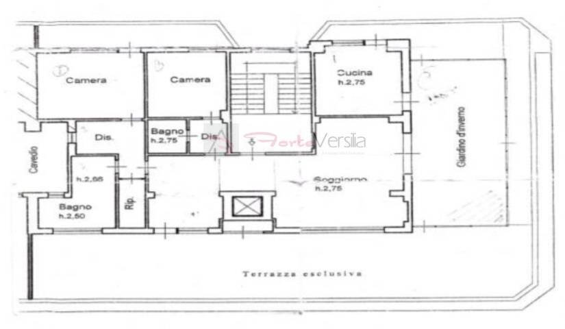 Foto 30 - Attic Seravezza - floor plans 1
