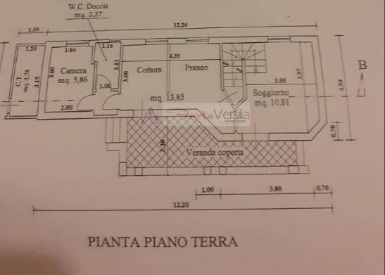 Foto 41 - Villa Forte dei Marmi - planimetria 1