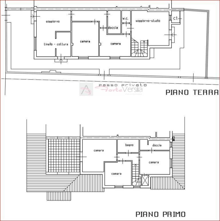Foto 44 - Villa Forte dei Marmi - planimetria 1