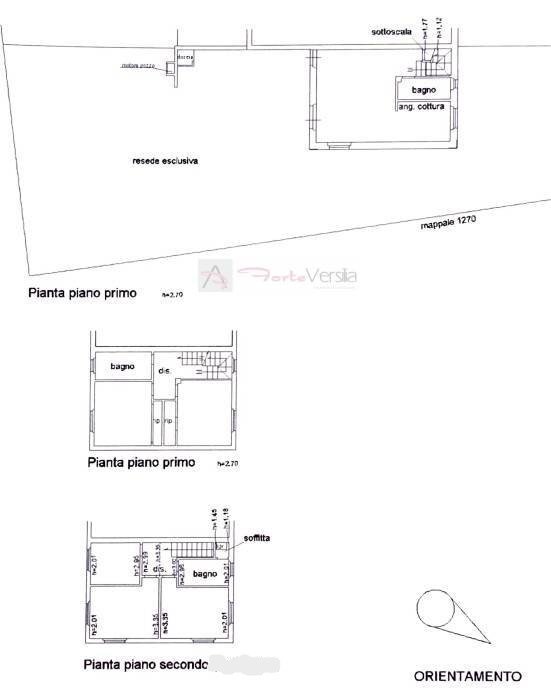 Foto 38 - Villa Pietrasanta - planimetria 1