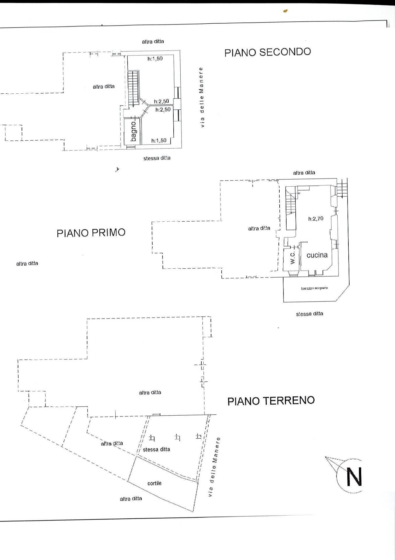 piantina - Semi-detached house Via delle Manere
 
10, Roburent - floor plans 1