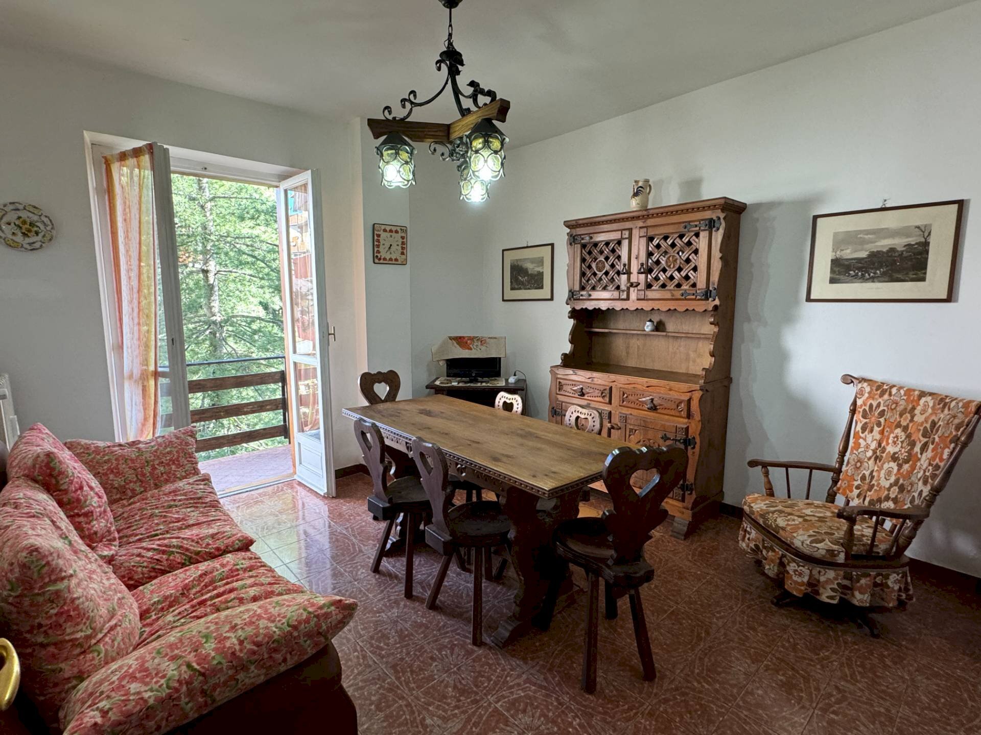 soggiorno - Three-room apartment Via Sant'Anna, Roburent - photo 2