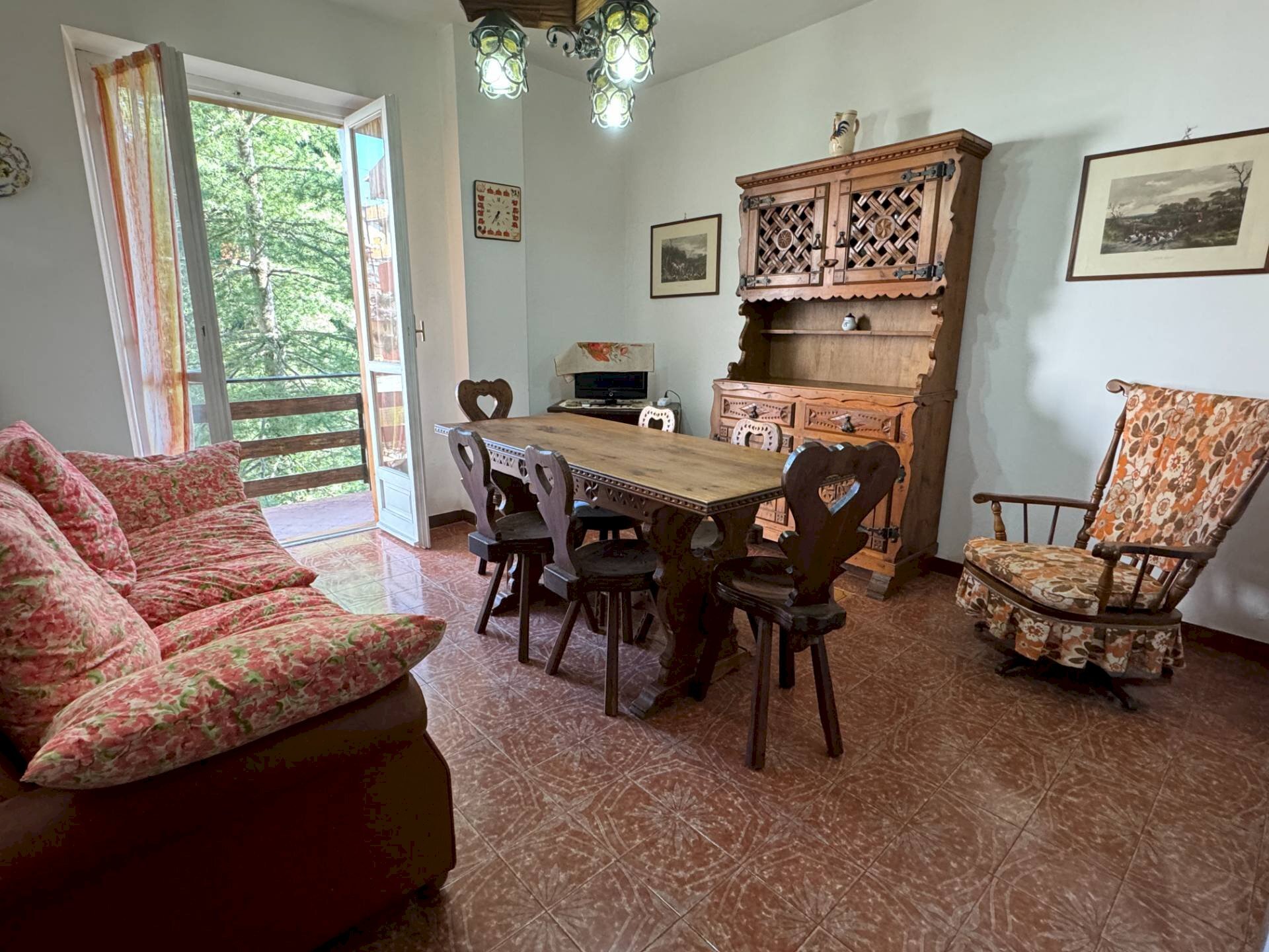 soggiorno - Three-room apartment Via Sant'Anna, Roburent - photo 3