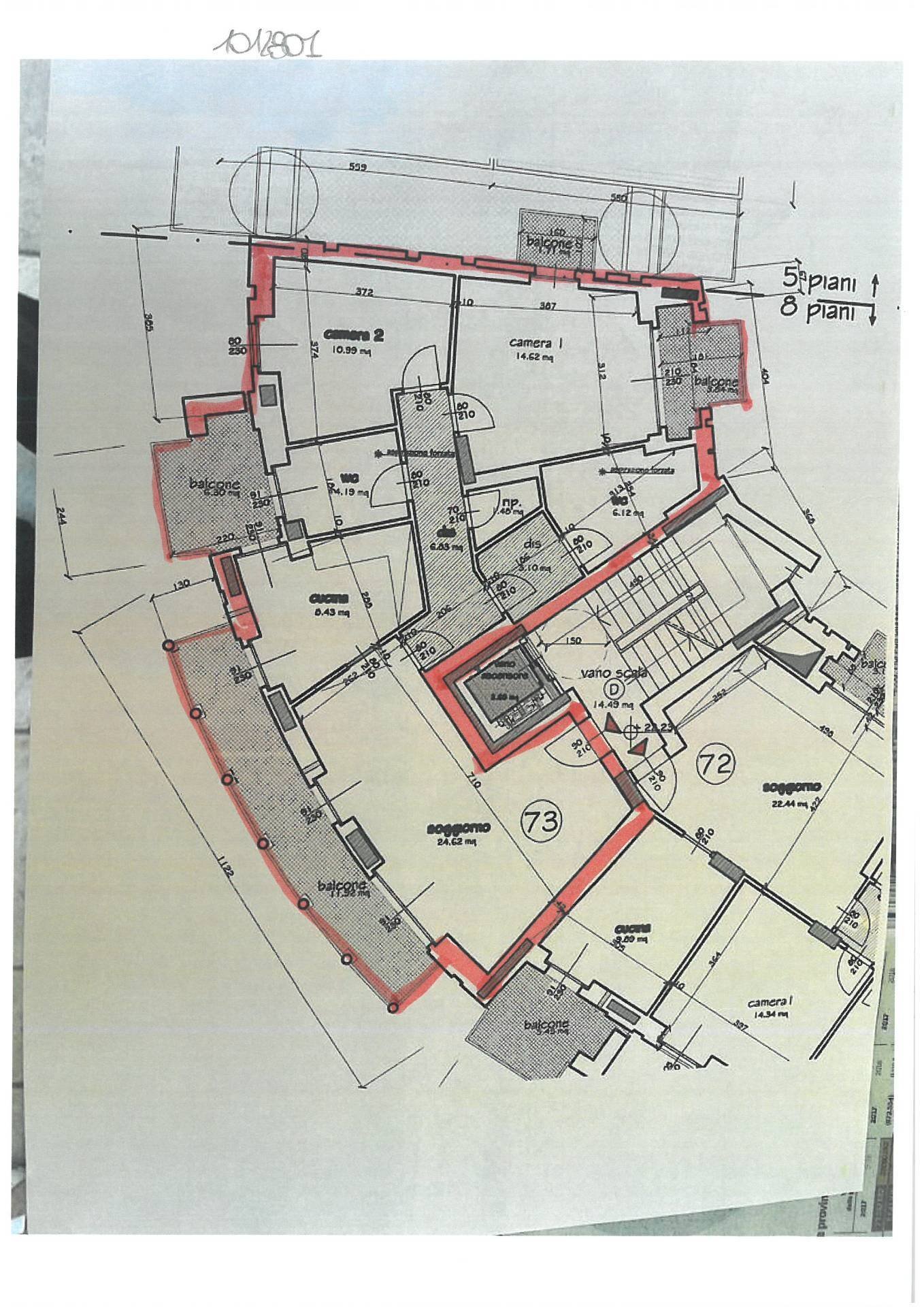 Foto 36 - Appartamento Via Einaudi
 
6, Collegno - planimetria 1