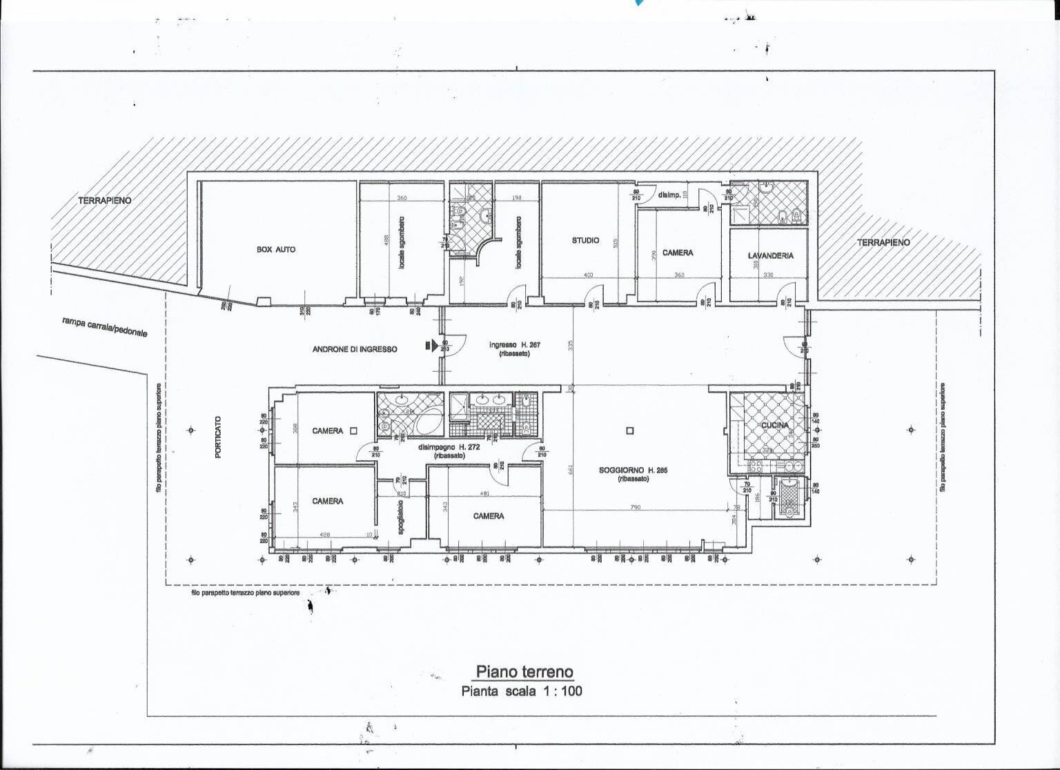 Foto 51 - Appartamento Strada Milius
 
3, Moncalieri - planimetria 1