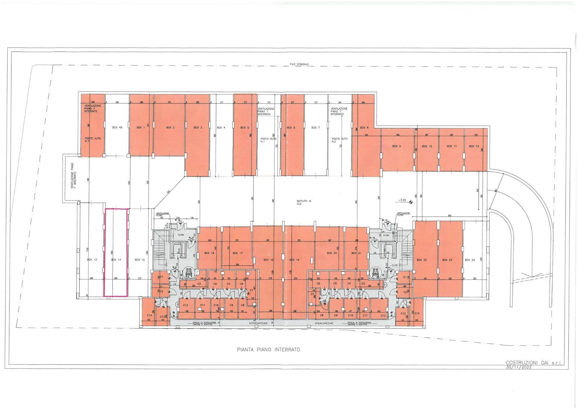 Foto 11 - Box via Fabbrichetta
 
22/A, Collegno - planimetria 1