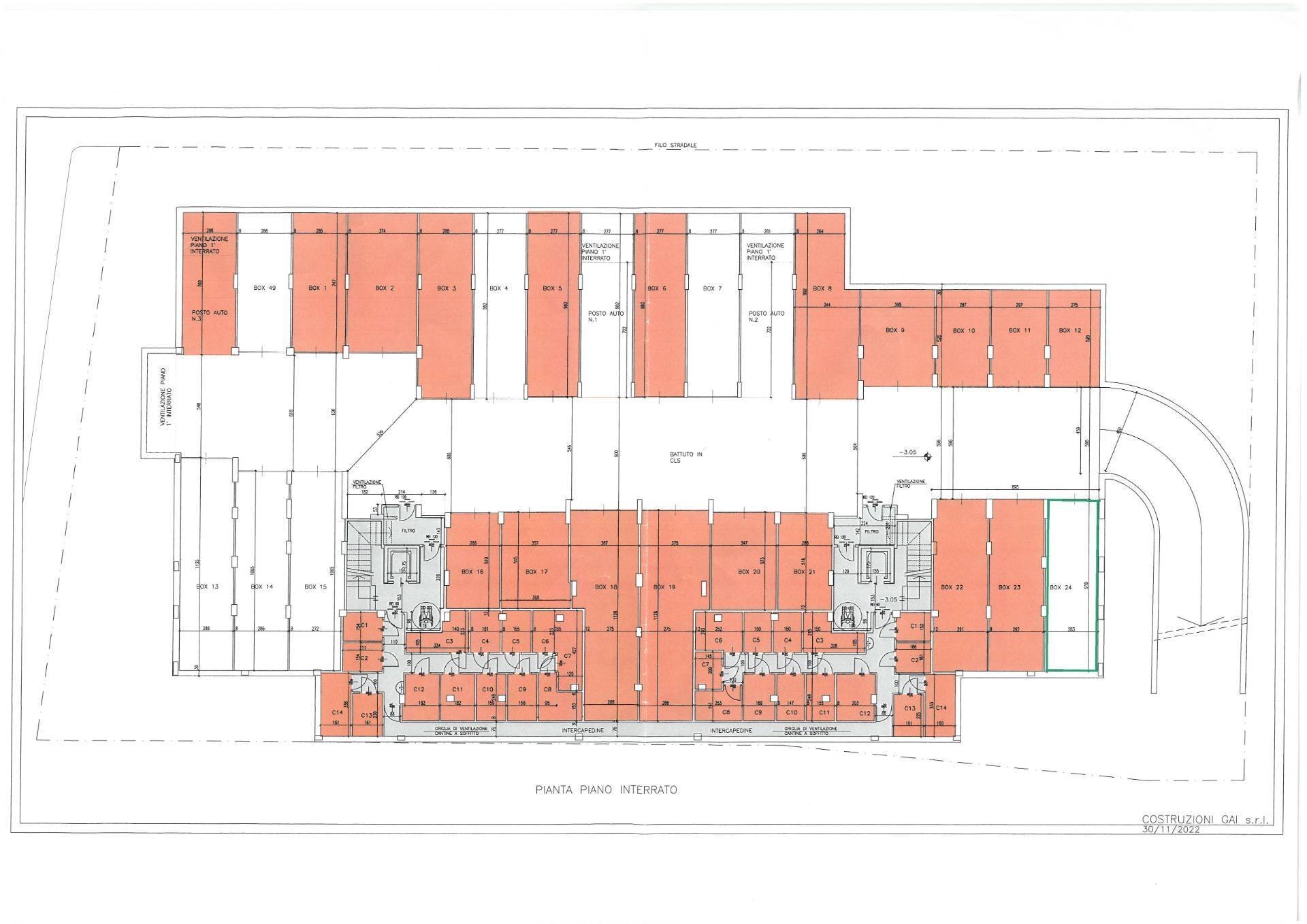 Foto 11 - Box via Fabbrichetta
 
22/A, Collegno - planimetria 1