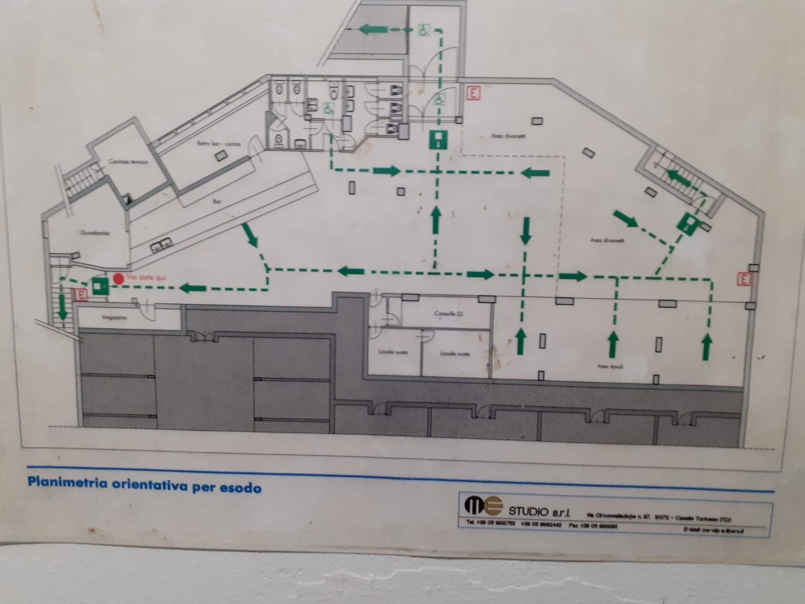 Foto 16 - Locale Commerciale Via IV Norembre
 
35, Cesana Torinese - planimetria 1