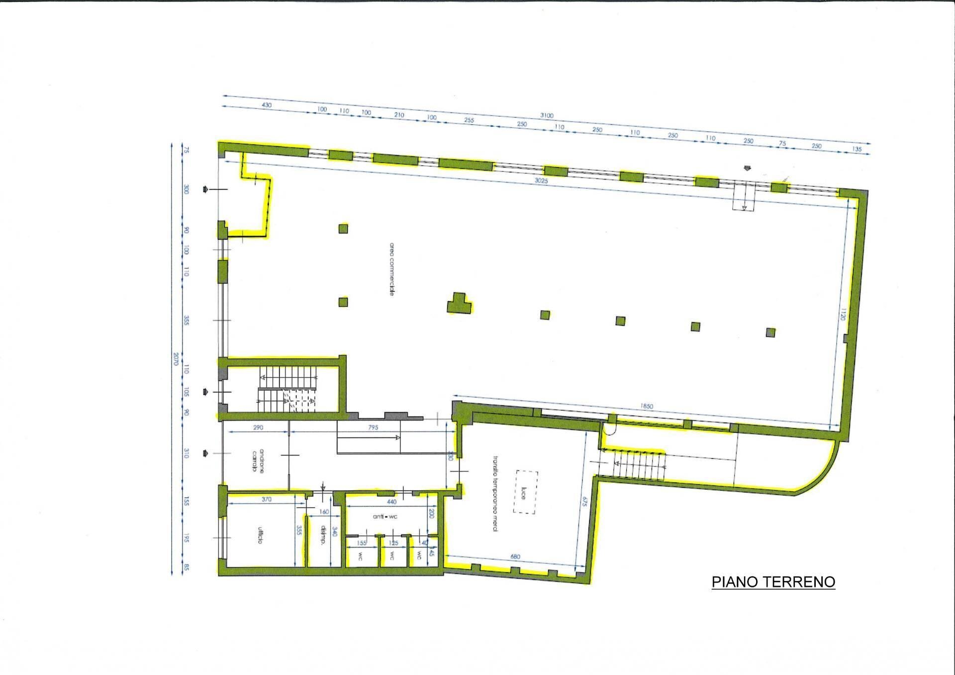 Foto 23 - Commercial Premises Via Pacchiotti
 
58, Torino - floor plans 1