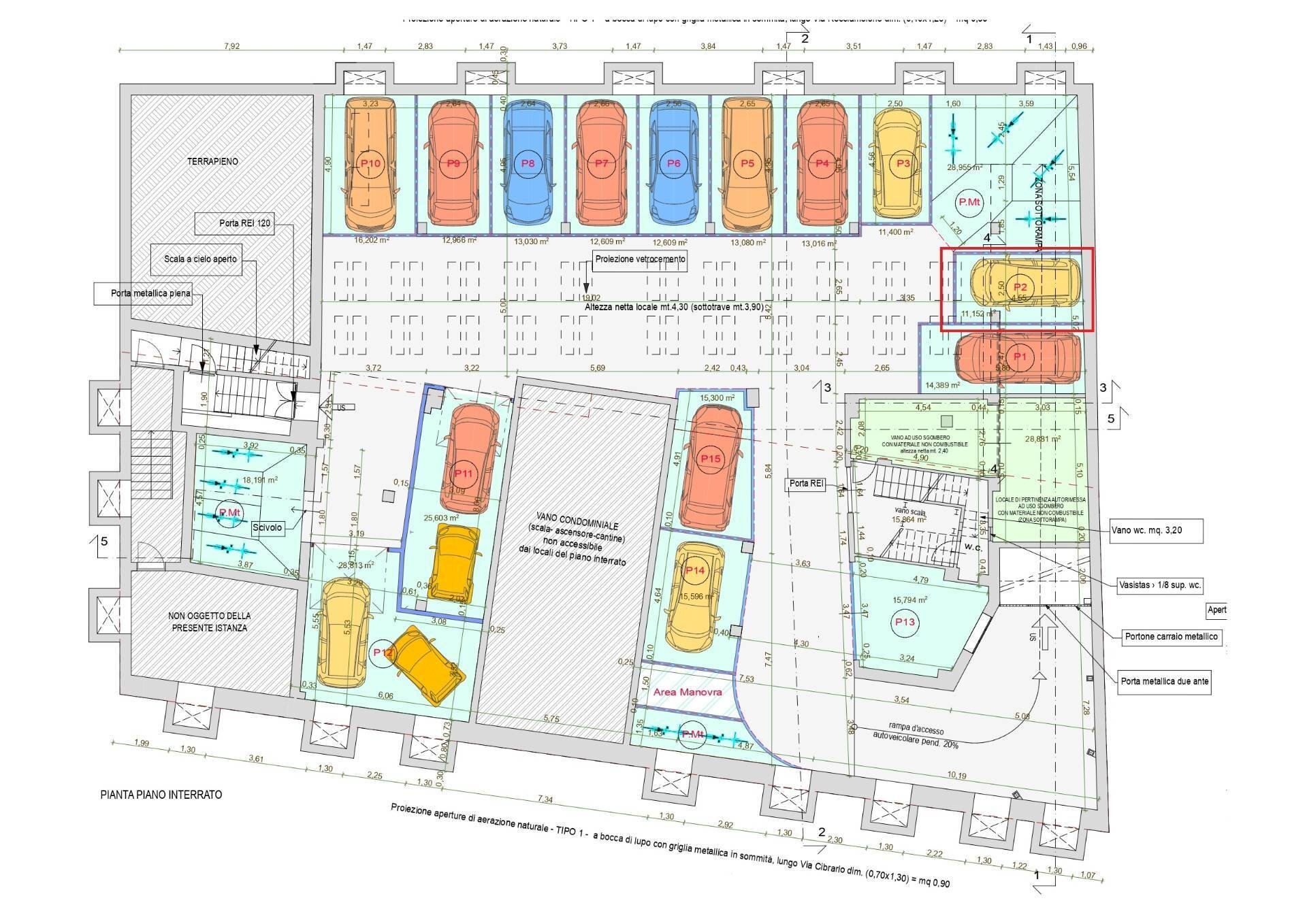 Foto 6 - Box via Cibrario
 
79, Torino - planimetria 1