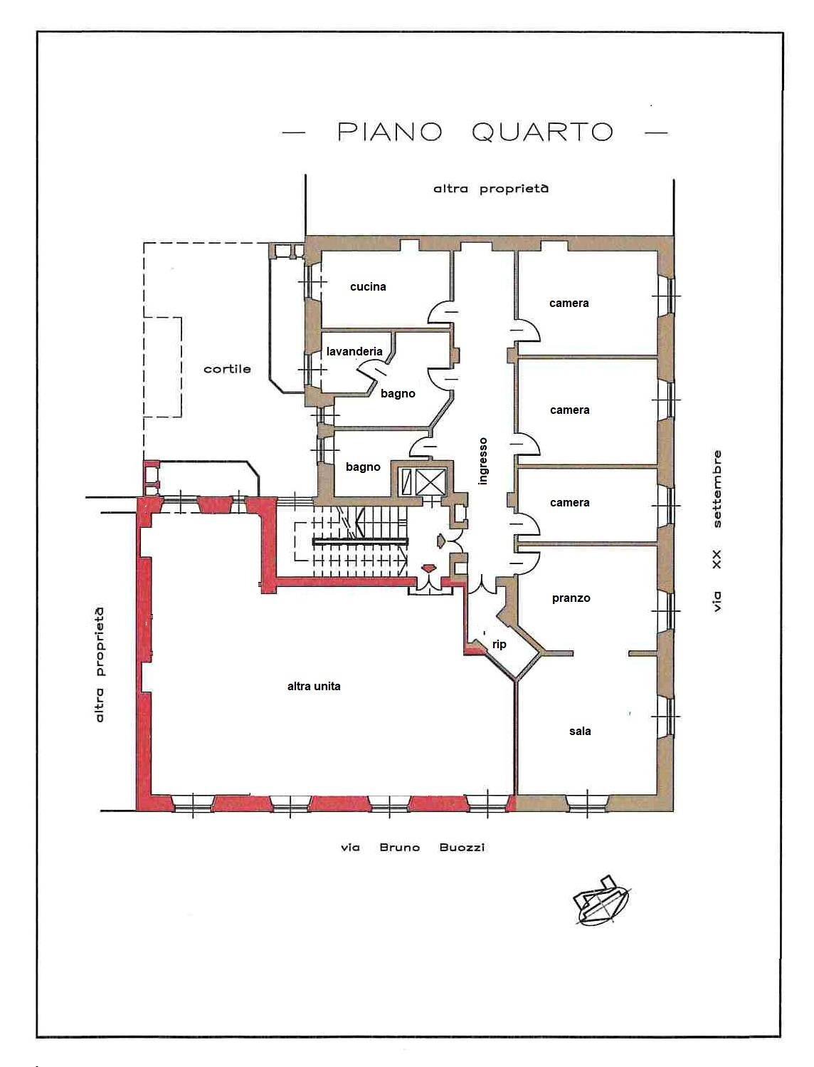 Foto 35 - Appartamento Via Bruno Buozzi
 
2, Torino - planimetria 1