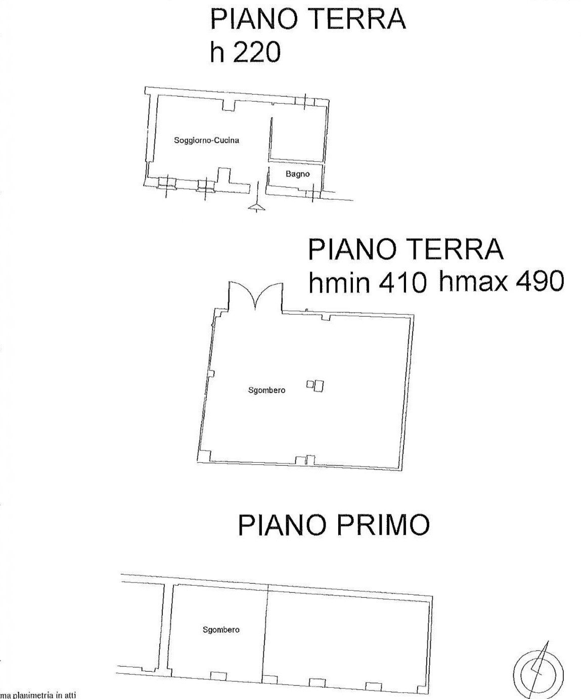 Foto 30 - Rustico via Parri
 
14, Asti - planimetria 1