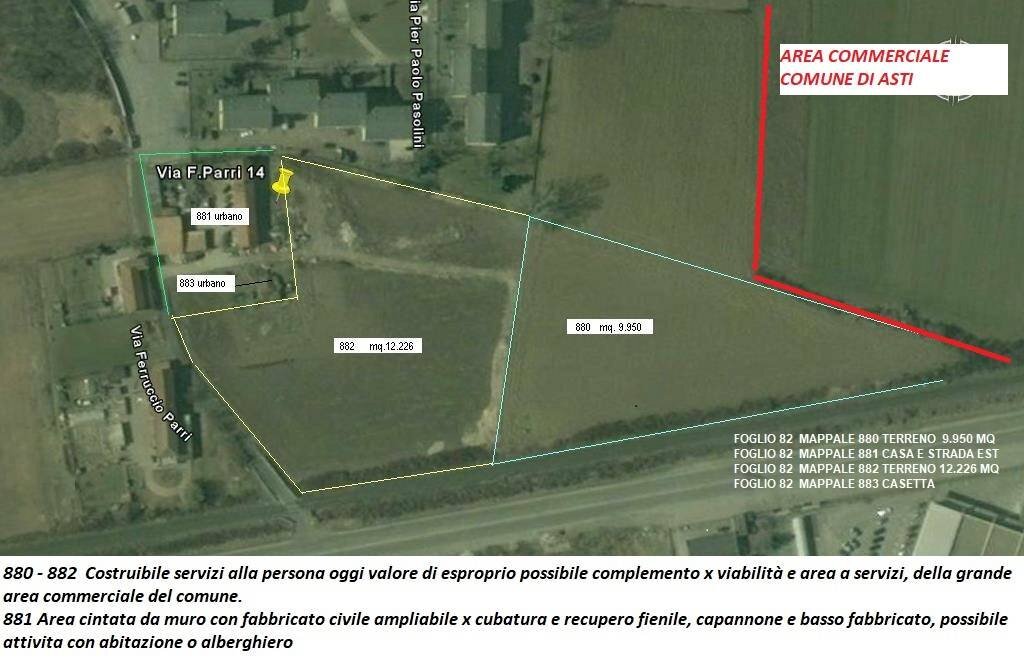 Foto 1 - Terreno edificabile via Parri
 
14, Asti - foto 1